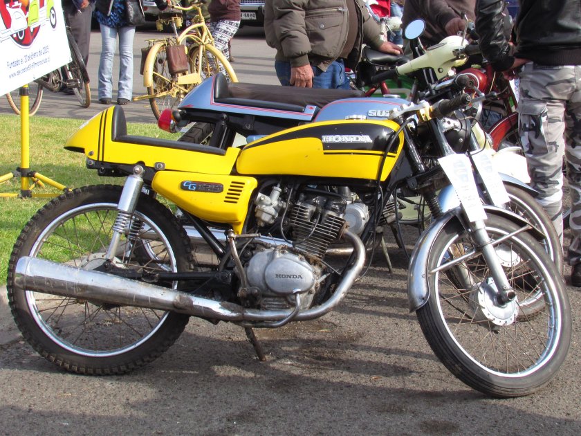 Honda cg125 old