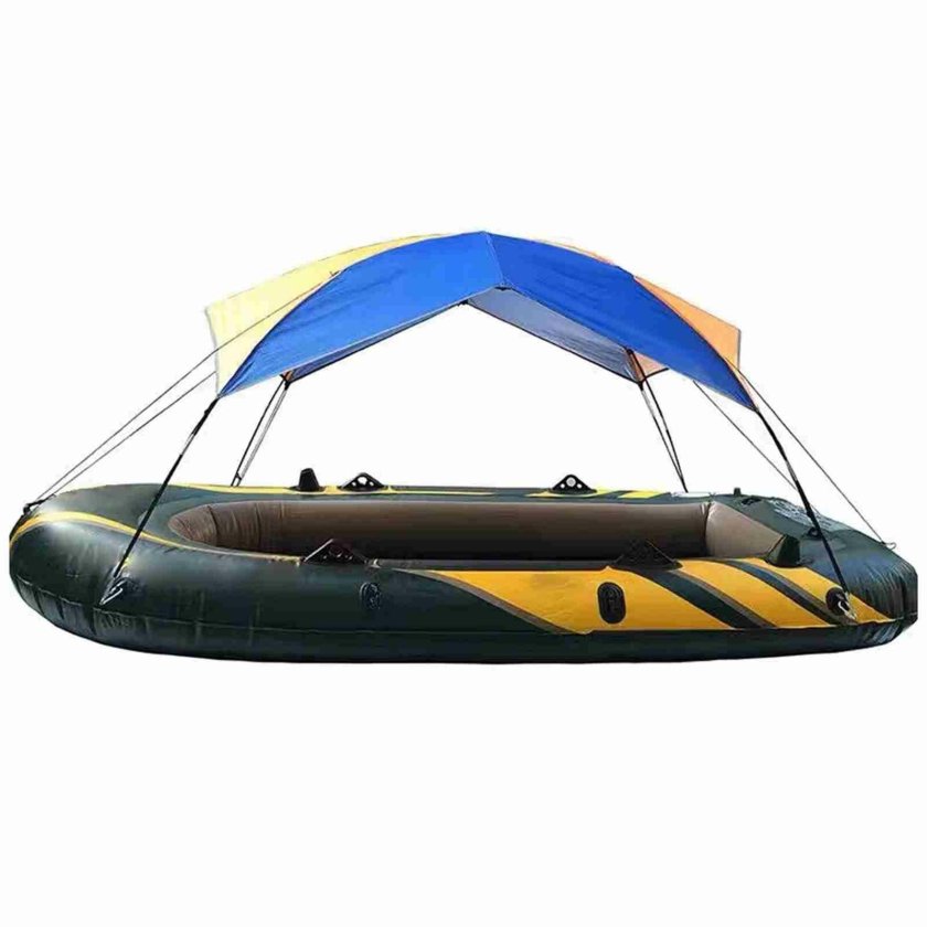 Надувная лодка с тентом