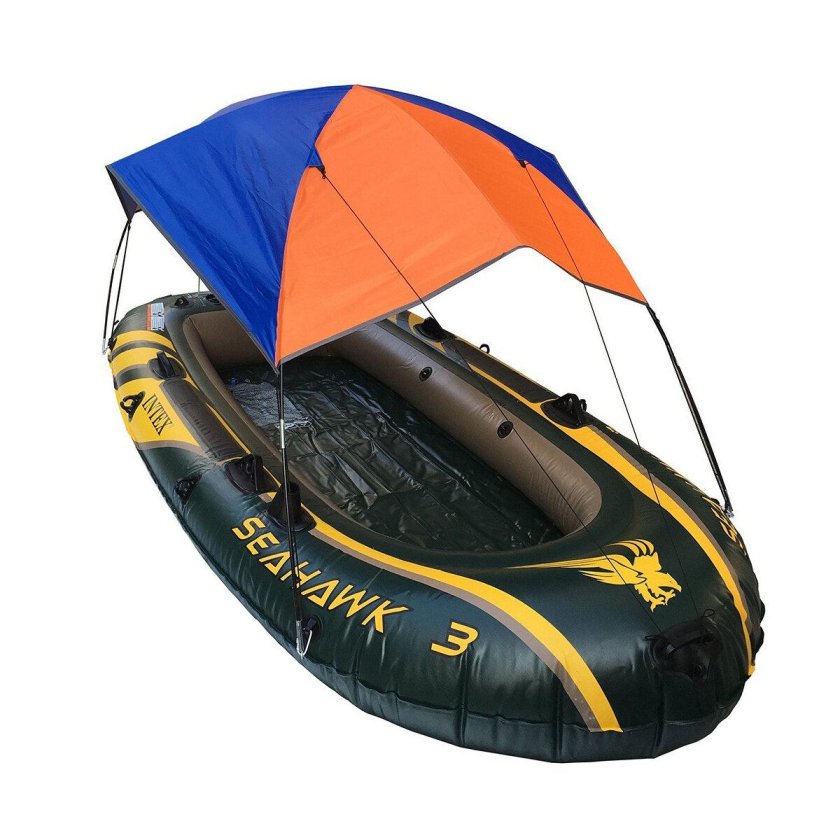 Навес на резиновую лодку