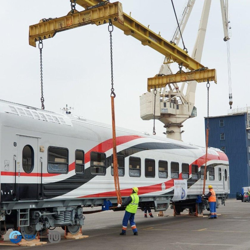 Вагоны ТВЗ для Египта