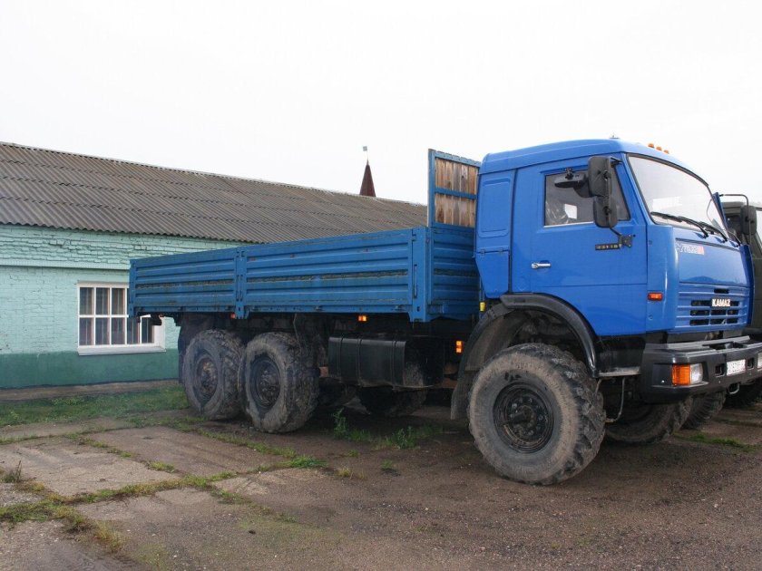 КАМАЗ 43118 со спальником