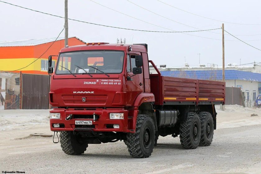 КАМАЗ 6522 тягач