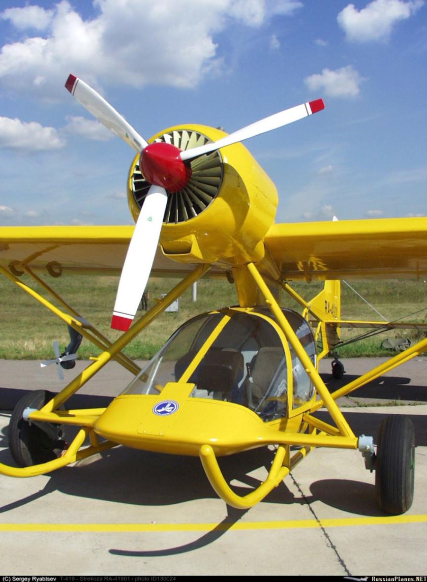 Легкий многоцелевой самолет т-411 «Аист»
