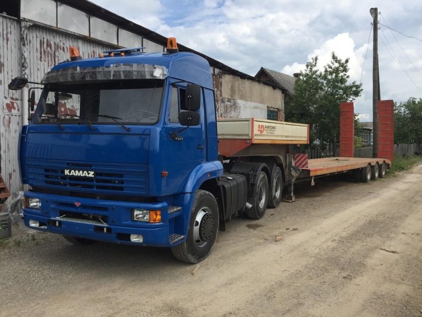 КАМАЗ 6460 трал