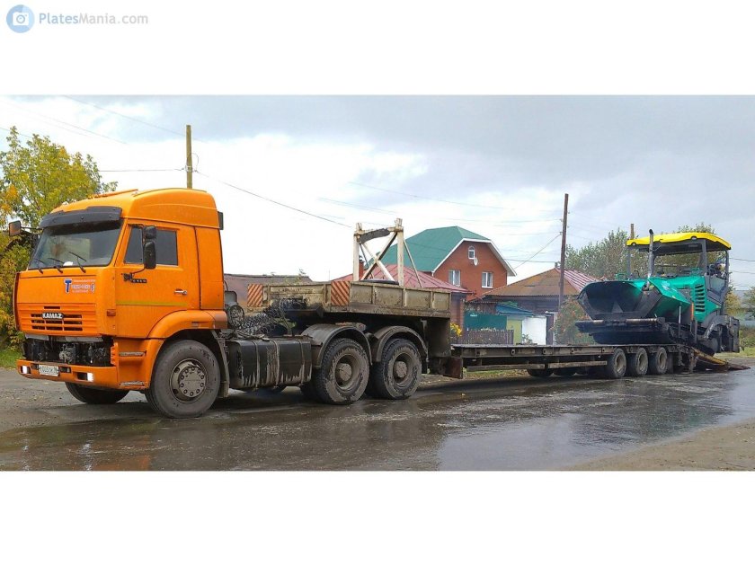 КАМАЗ 6460 трал