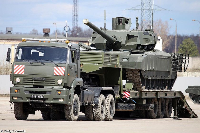 Военный трал КАМАЗ 65225