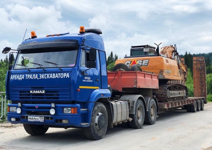 КАМАЗ 6460 трал