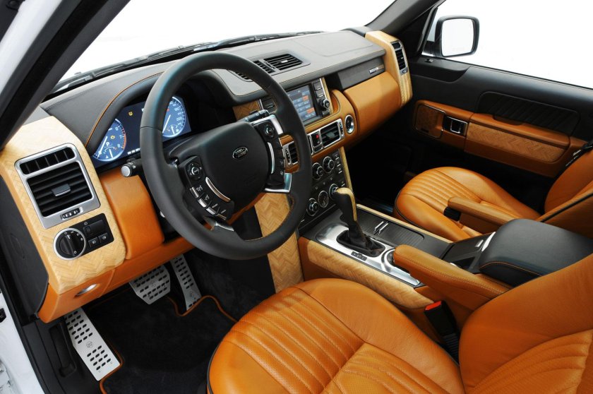 Ленд Ровер Рендж Ровер 2011 салон