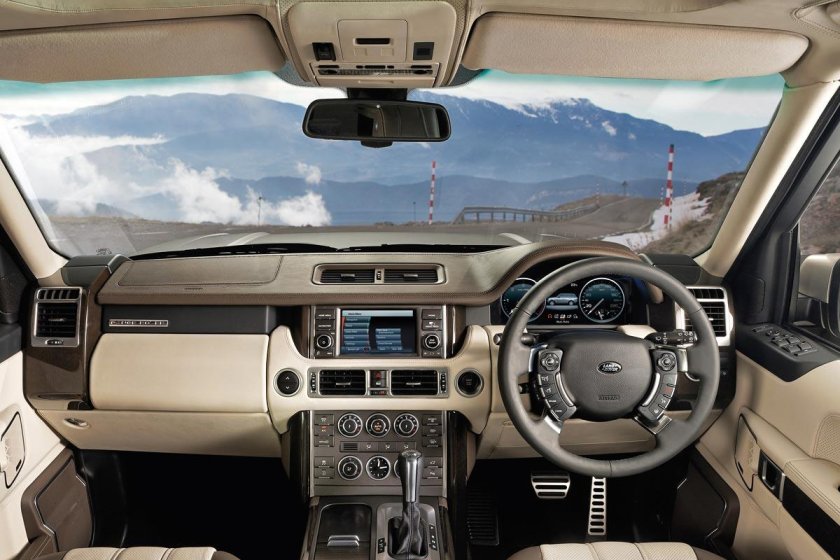 Range Rover Vogue 3 панель