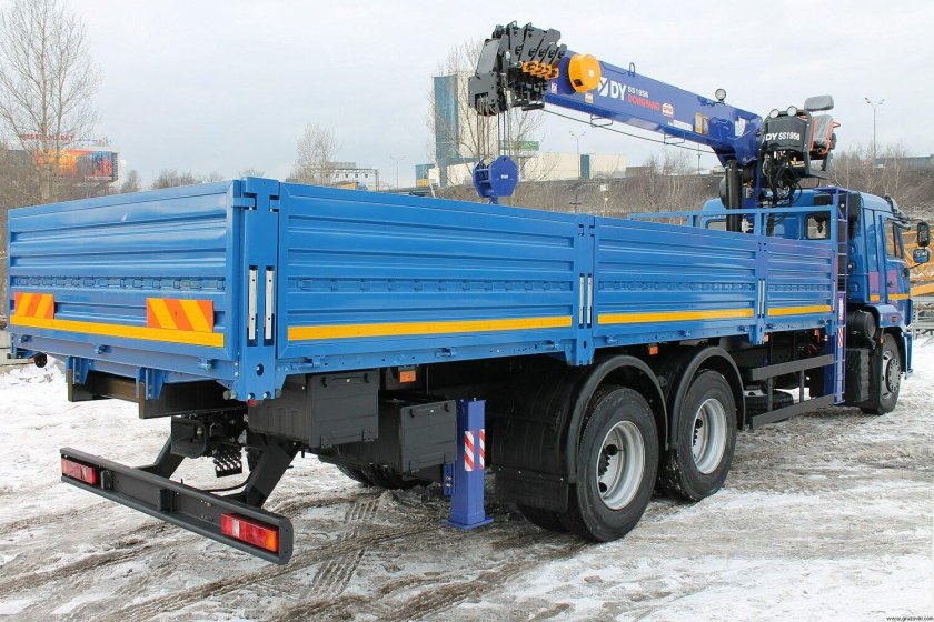 КАМАЗ 65117 С КМУ