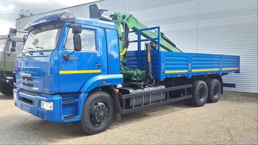 КАМАЗ 65117 С КМУ