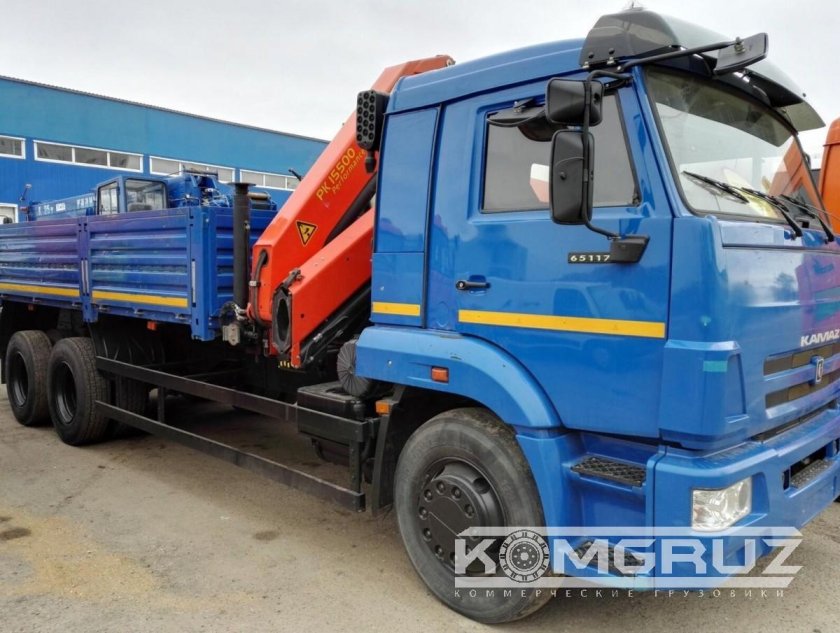 КАМАЗ 65117 С КМУ