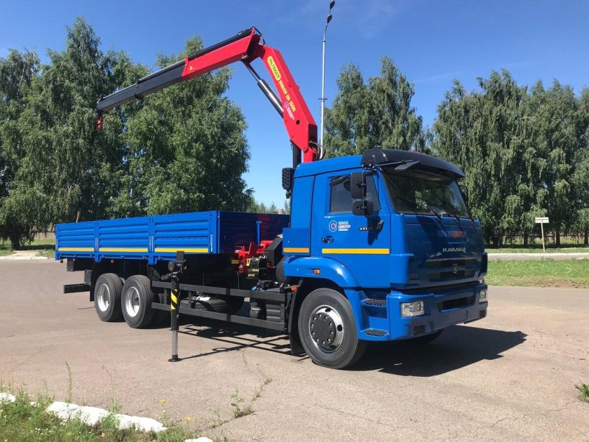 КАМАЗ 65117 С КМУ Palfinger