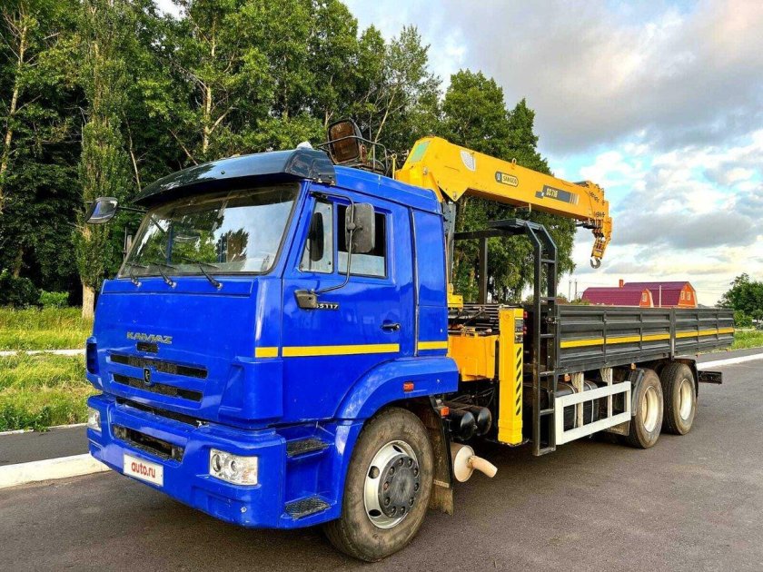 КАМАЗ 5320 С КМУ