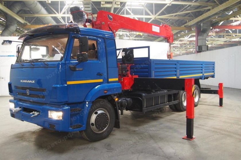 КАМАЗ 65117 С КМУ Horyong hrs-216