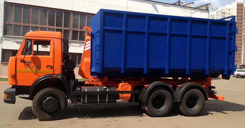 КАМАЗ 65115 мультилифт