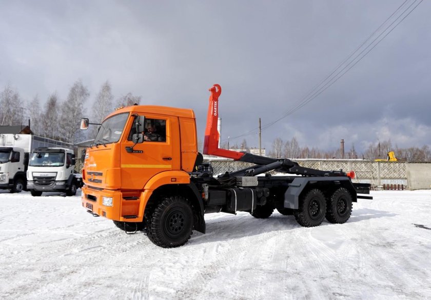 КАМАЗ 6х6 мультилифт