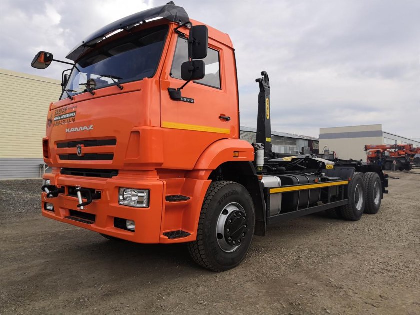 КАМАЗ 6520 мультилифт Палфингер