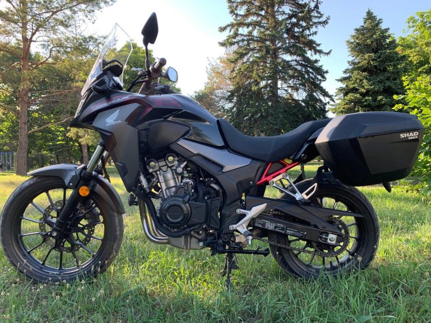 Мотоцикл двойного назначения