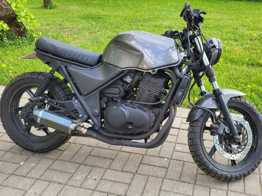 Мотоцикл Yamaha SR 500 1995 КИК права