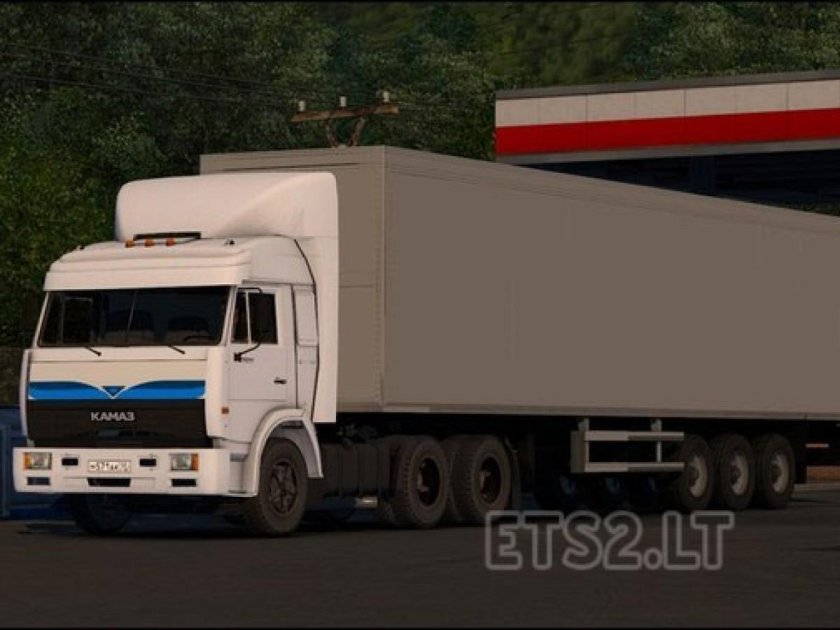 КАМАЗ 54115 дальнобойщики близнецов