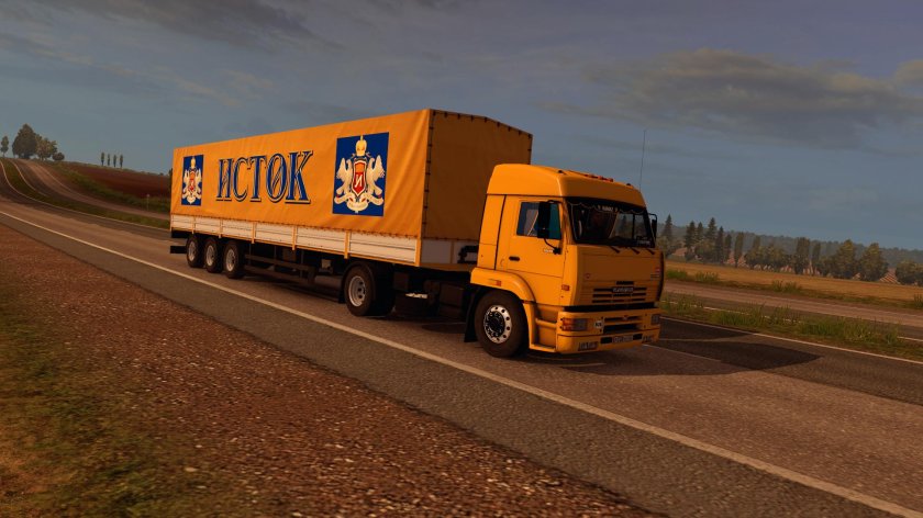 КАМАЗ 5460 дальнобойщики 2
