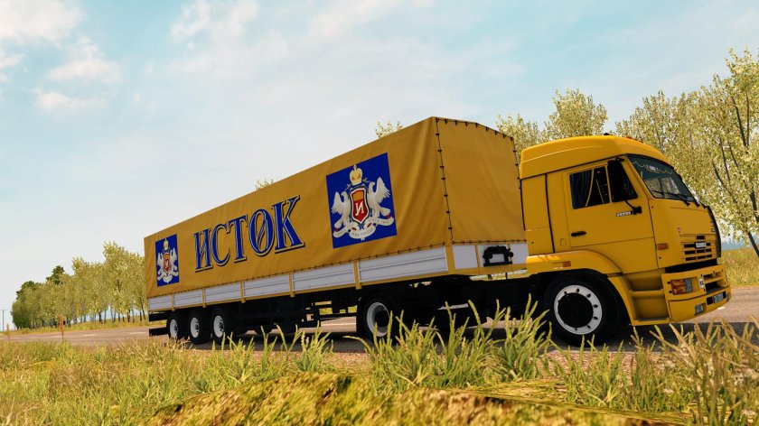 КАМАЗ 54115 фура