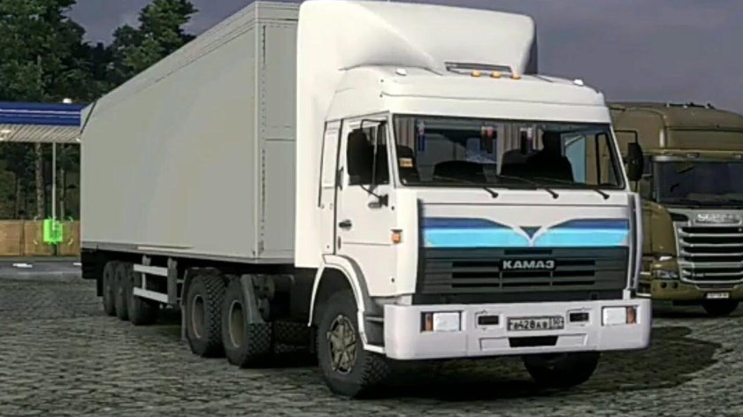 Грузовик КАМАЗ 54115