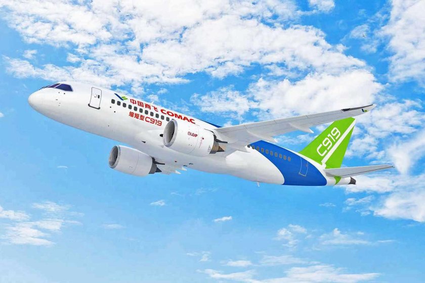 Comac c919 vs МС-21