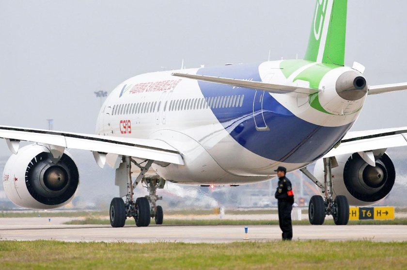 C919 пассажирский самолёт