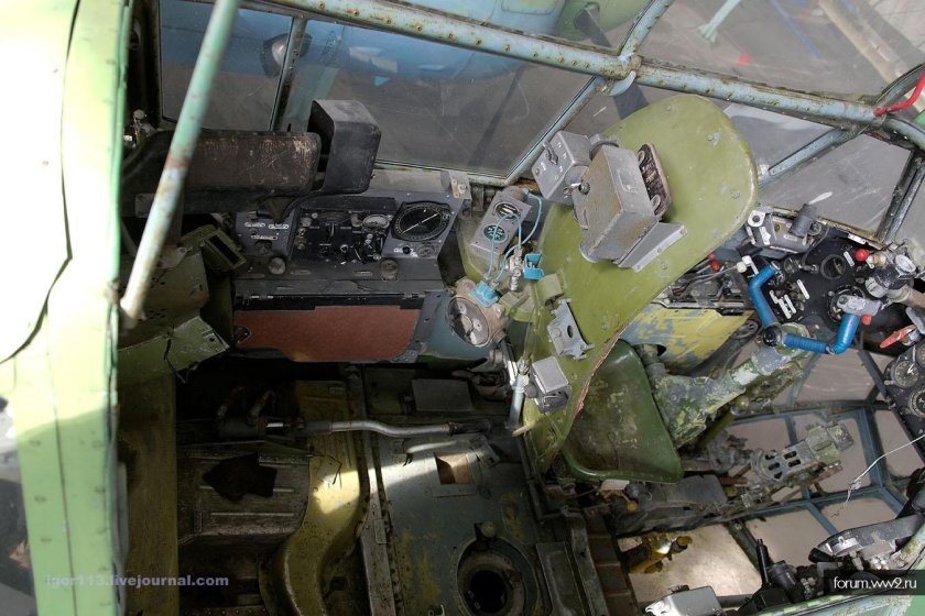 Ил-2 кабина стрелка