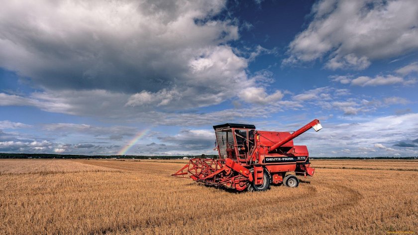 Уборка полей