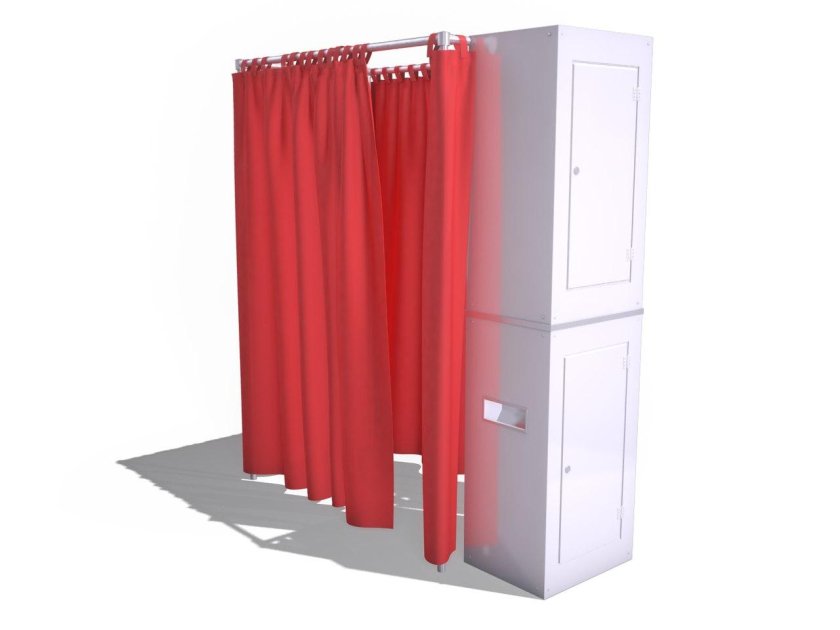 Фотобудка со шторкой