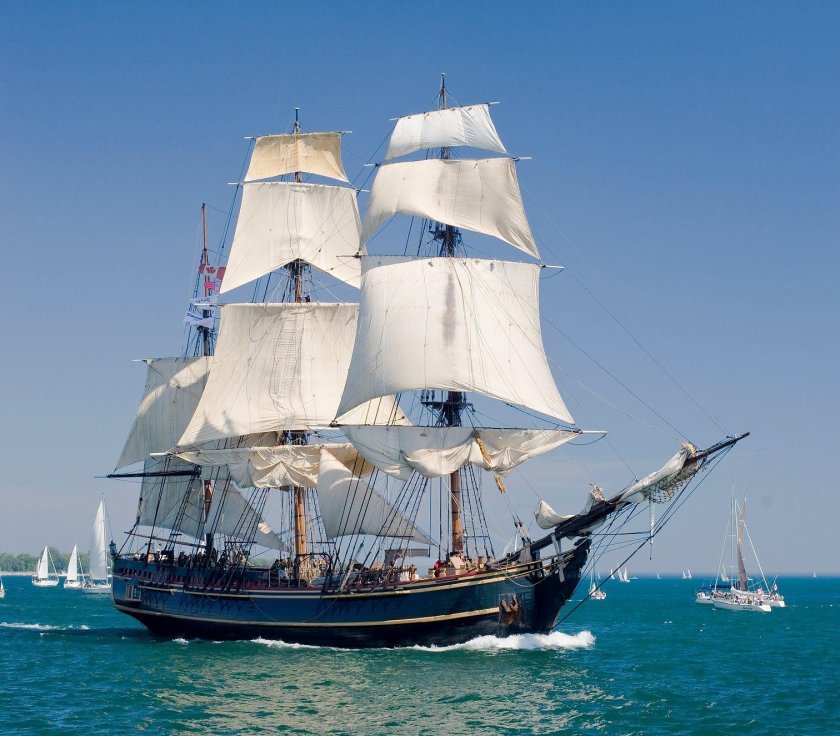 Парусные суда