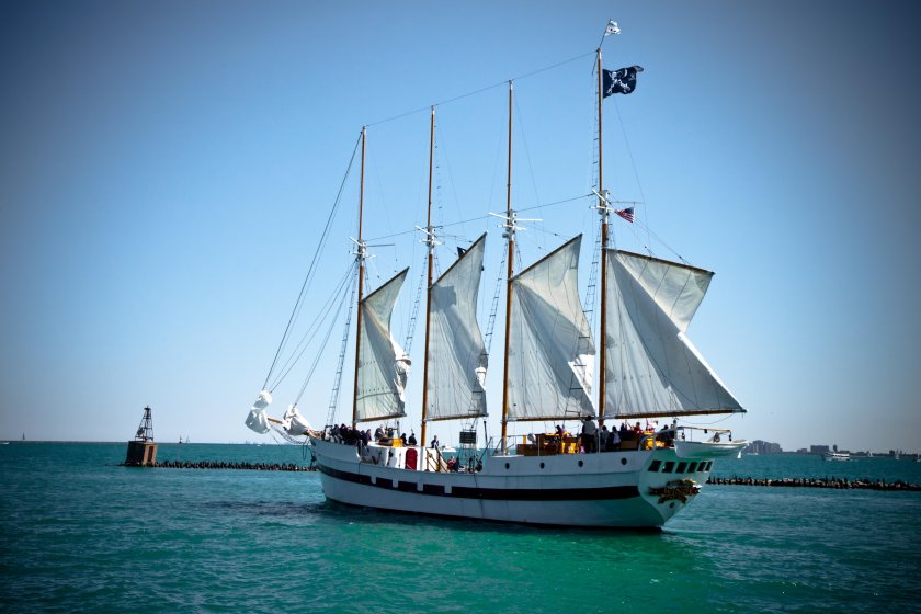 Бригантина парусная 6