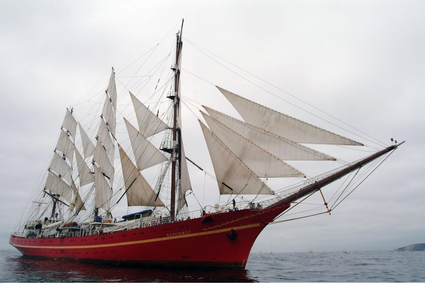 Трехмачтовый парусник Херсонес