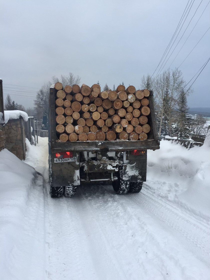 Лесовоз КАМАЗ-5511