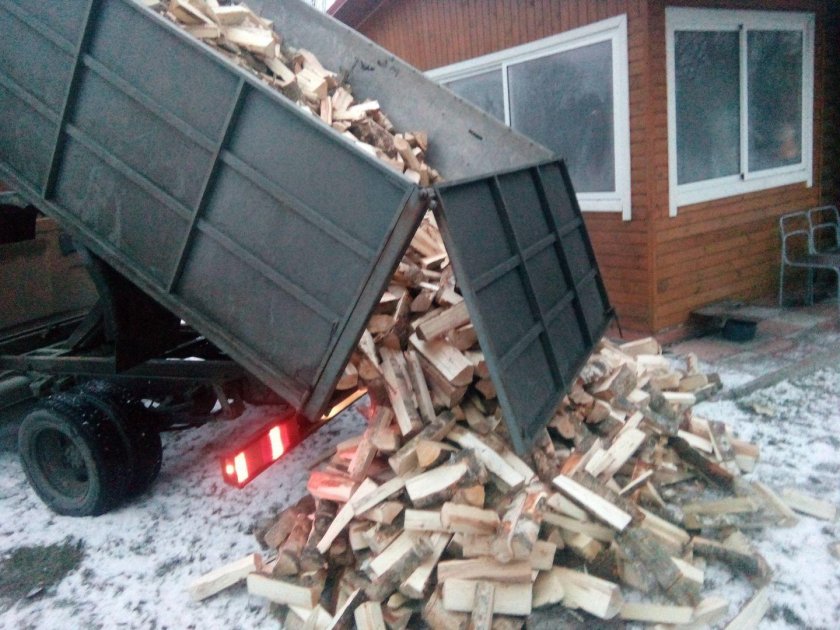 Дрова березовые колотые ЗИЛ 10 кубов швырок