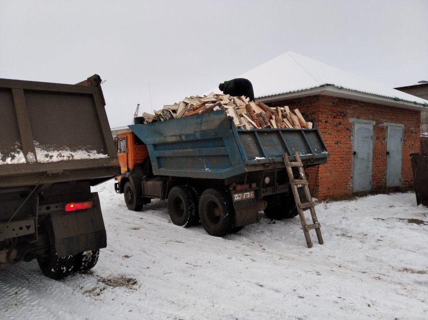 КАМАЗ дров 10 кубов