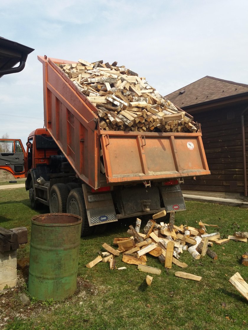 КАМАЗ дров 10 кубов