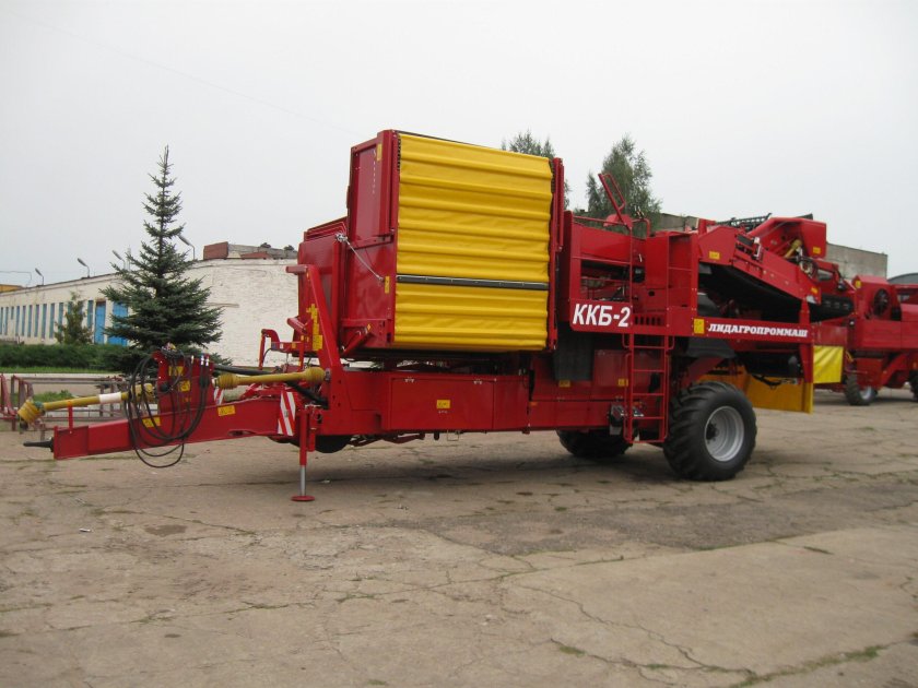 Девульф картофелеуборочный комбайн