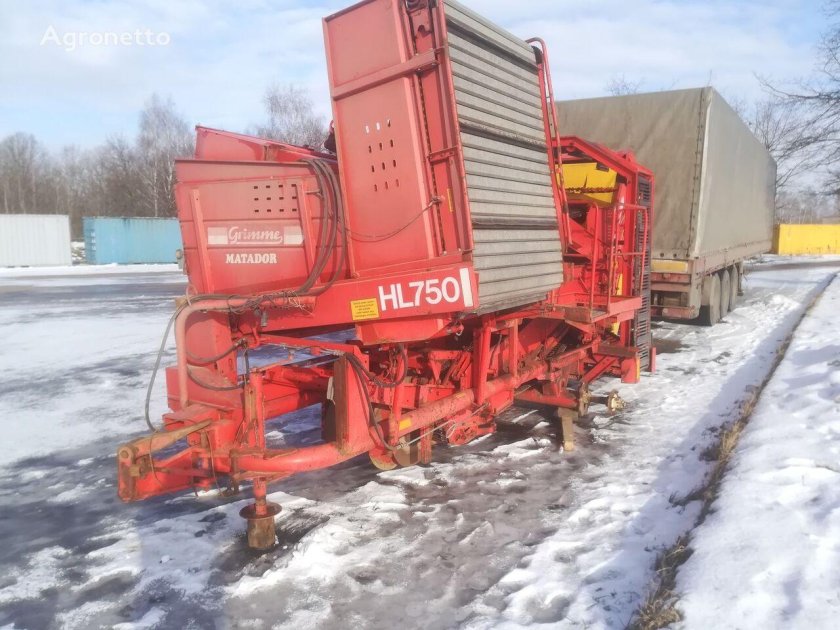 Картофельный комбайн Grimme 750