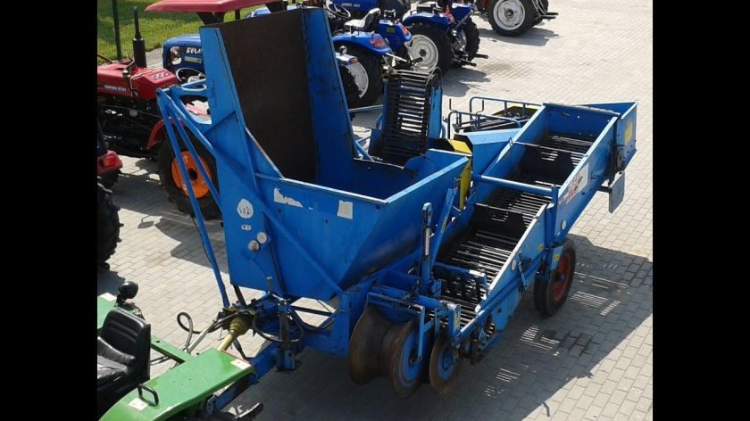 Мини картофелеуборочный комбайн для т25