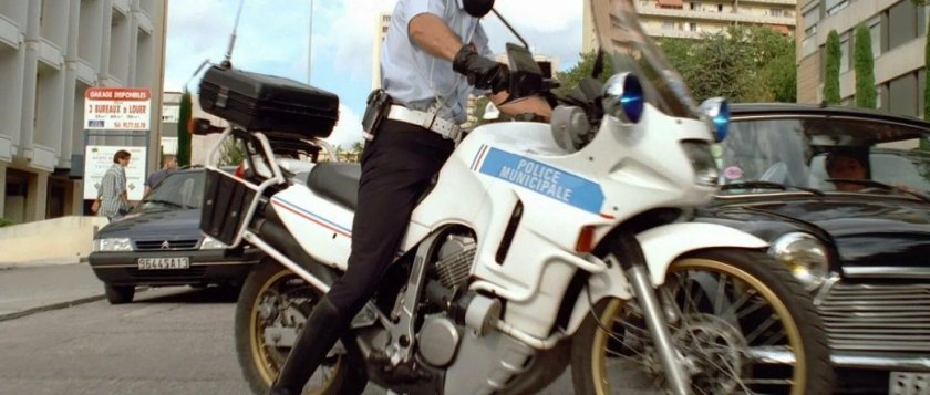 Полицейские мотоциклы Honda Transalp 1998