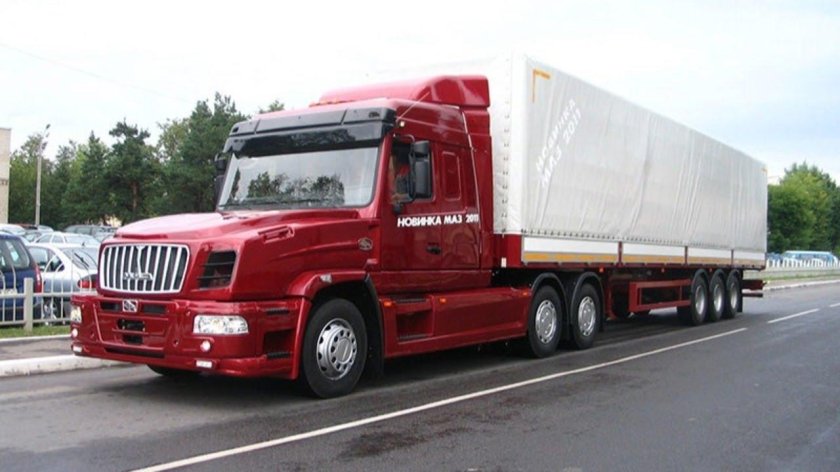 Новый МАЗ 6440