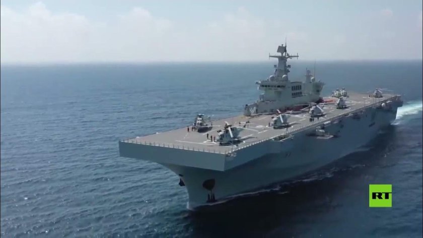 PS-007 флот PLA Navy "Hainan" (1:700)