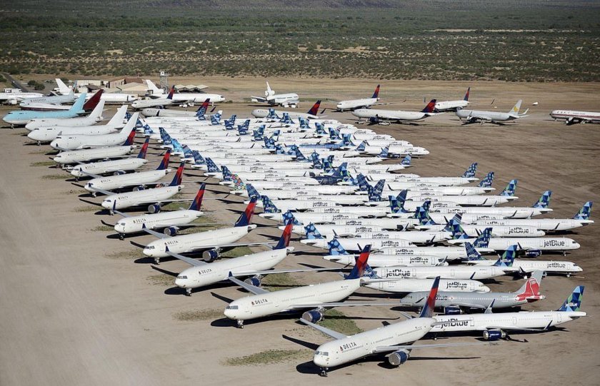 Кладбище самолетов Боинг 747