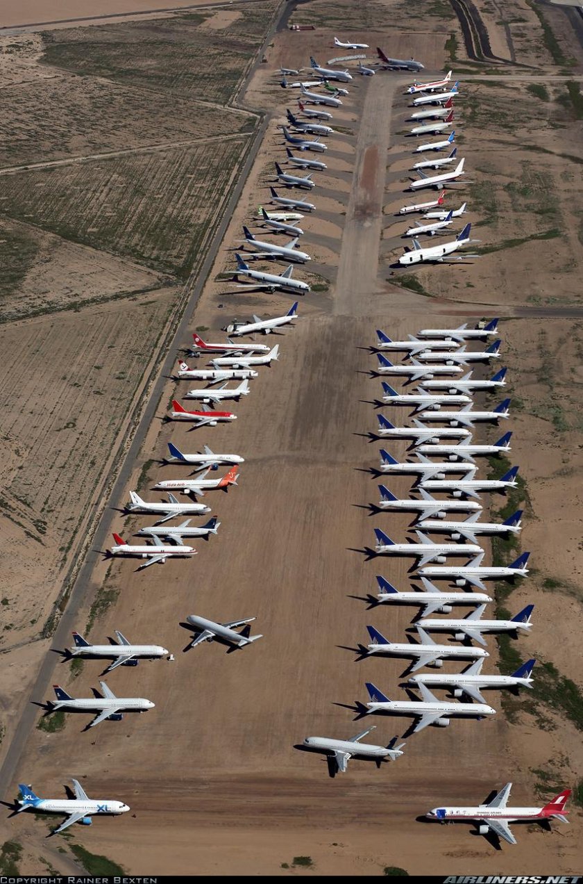 Кладбище самолетов Трансаэро