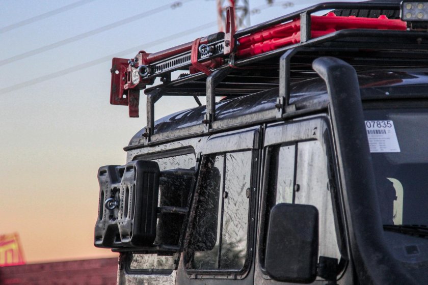 Защита боковых стекол УАЗ Хантер