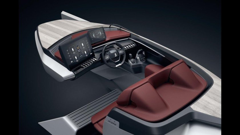 Интерьер катера